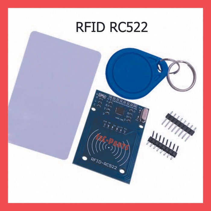 RFID RC-522 Module RC522 13.56 MHz Reader Tag Header Keychain