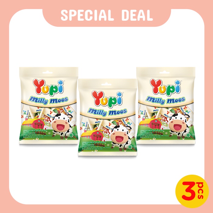 Triple Bag Yupi Milly Moo