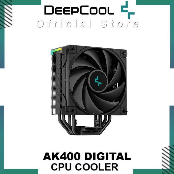 Deepcool AK400 Heatsink Digital Performance CPU Cooler Display