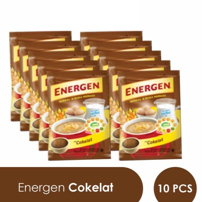 

ENERGEN COKELAT 1 renceng 10 pcs ORIGINAL