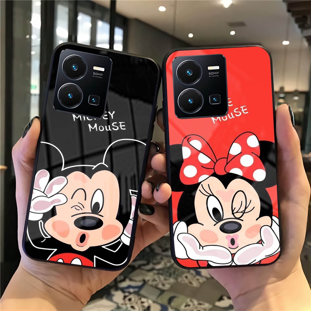 Softcase Glass VIVO Y35 2022 - GK25 - Case HP VIVO Y35 2022 - Case VIVO Y35 2022 - Kesing HP VIVO Y3