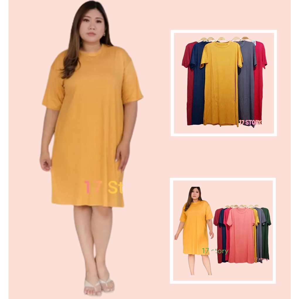 Baju Atasan Jumbo LD 140-150cm Sehari-hari Bahan Kaos Adem dan Lembut