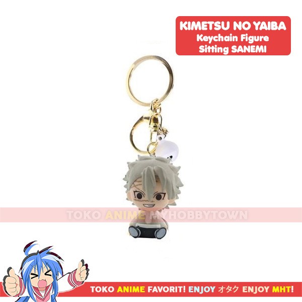 Gantungan Kunci Figure Anime Chibi Kimetsu no Yaiba Demon Slayer - Inosuke