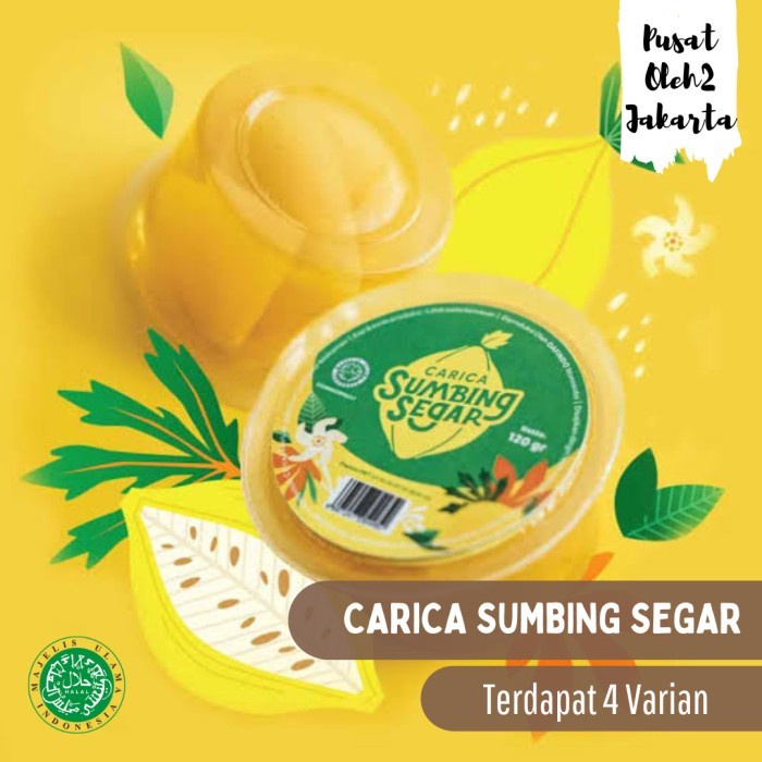 

Carica Sumbing Segar Kemasan Buah Carica Minuman Carica Segar Kemasan - 1 Box 4 Cup