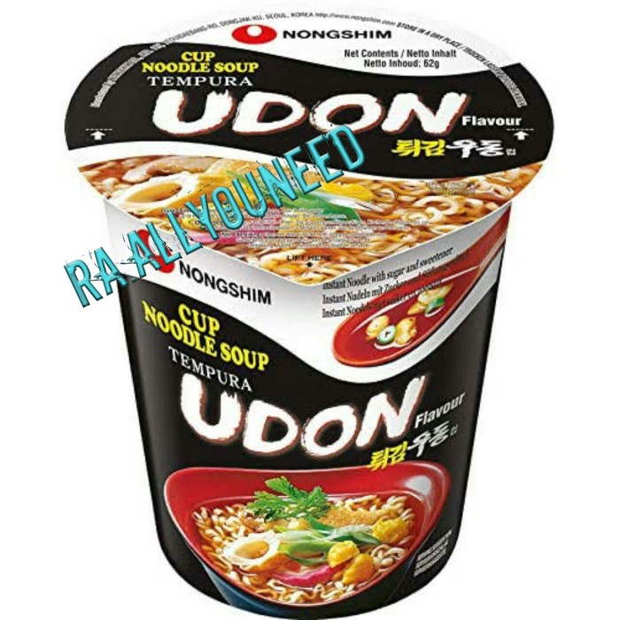 

Nongshim Udon Cup Noodle 62 gram