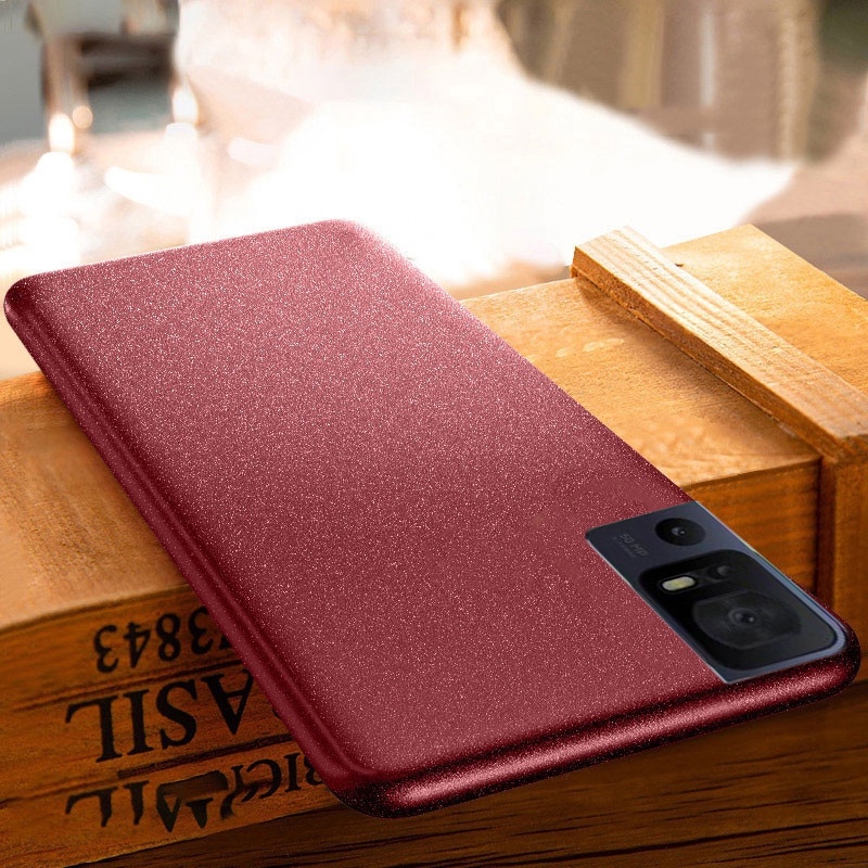For Sharp Aquos V7 Plus Case Casing Frosted SoftCase Sandstone Ultra Thin Anti-sweat Non-slip Matte 