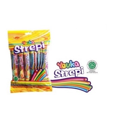 

Ranjani Youka Strepi 1 BAG isi 20 pcs x @6gr Permen ORIGINAL