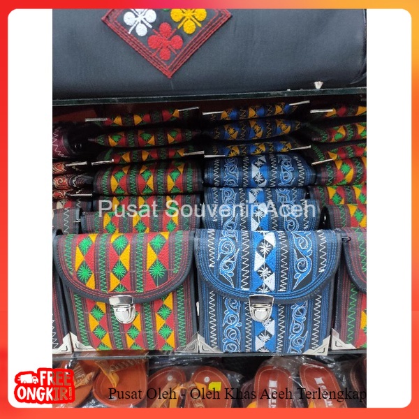 dompet/tas lapis 3 | tas cewek selempang khas aceh