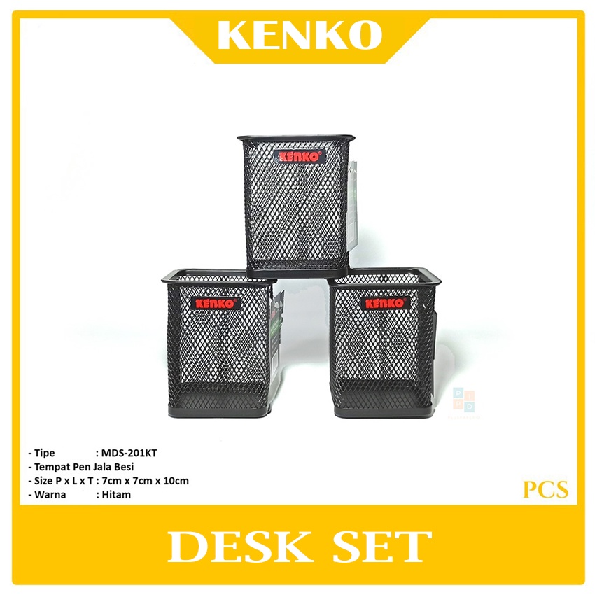 

KENKO - Desk Set MDS-201KT Tempat Pen Pensil - Pcs