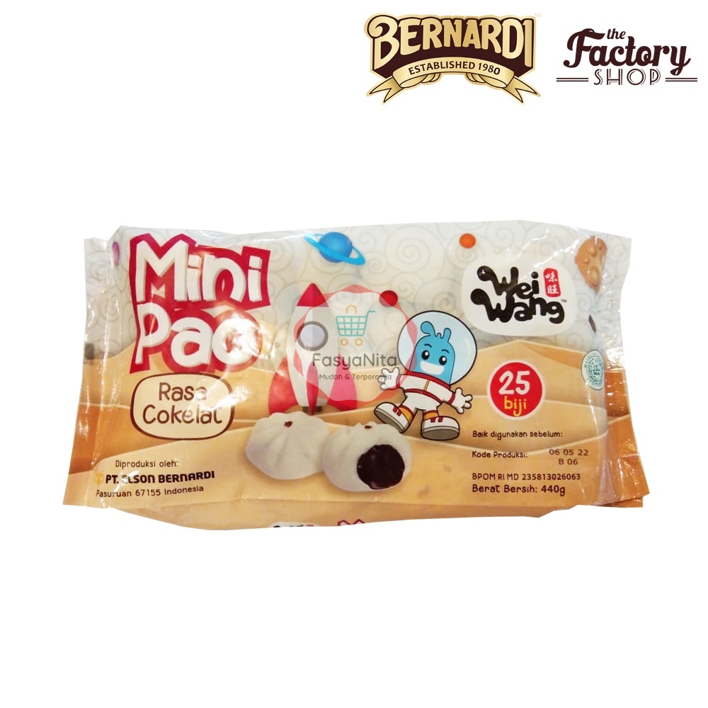 

Wei Wang Minipao Coklat 25bj