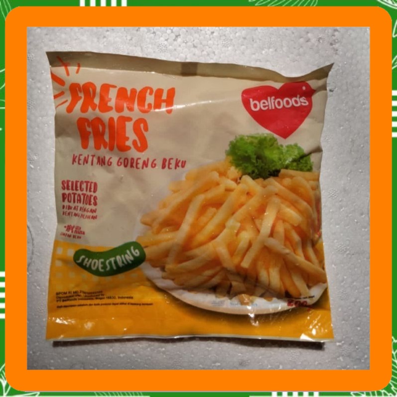 

BELFOODS FRENCH FRIES 200 GRAM, KENTANG GORENG Best Seller