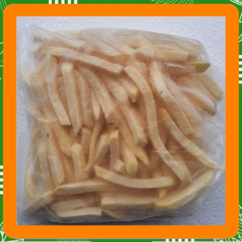 

Kentang beku 500 gram shoestring kemasan curah Best Seller