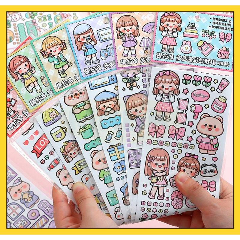 

⭐ MKBK ⭐ Sticker 9*50CM Stiker Murah Kertas Stiker Cutting Sticker Anime Dekor Aesthetic Stickers Sticker DIY Scrapbook Stiker Hias Lucu in Bo