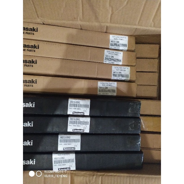 As shock depan ninja R old & new