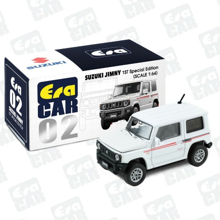 Era Car 1/64 Suzuki Jimny 2018 1st Special Edition White