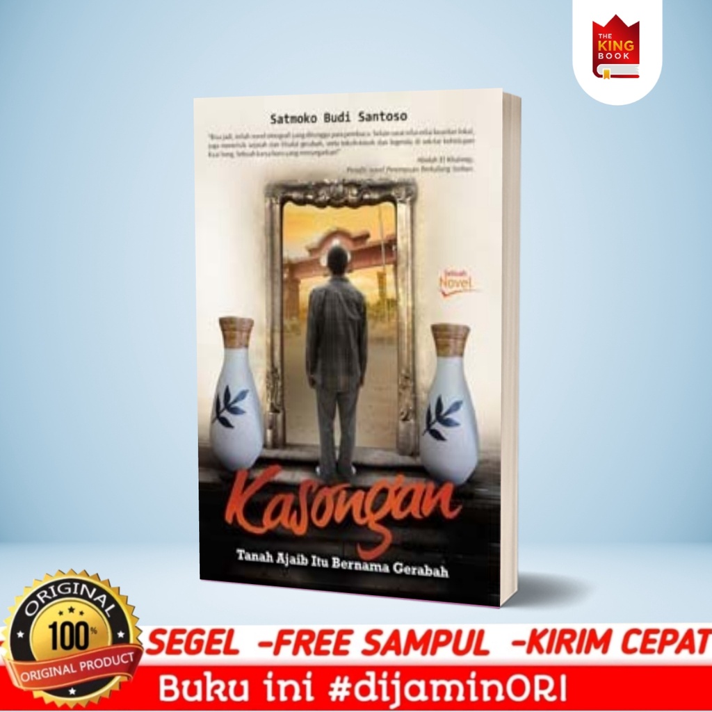 Buku/novel kasongan tanah ajaib itu bernama gerabah by satmoko budi santoso/novel misteri/novel trai