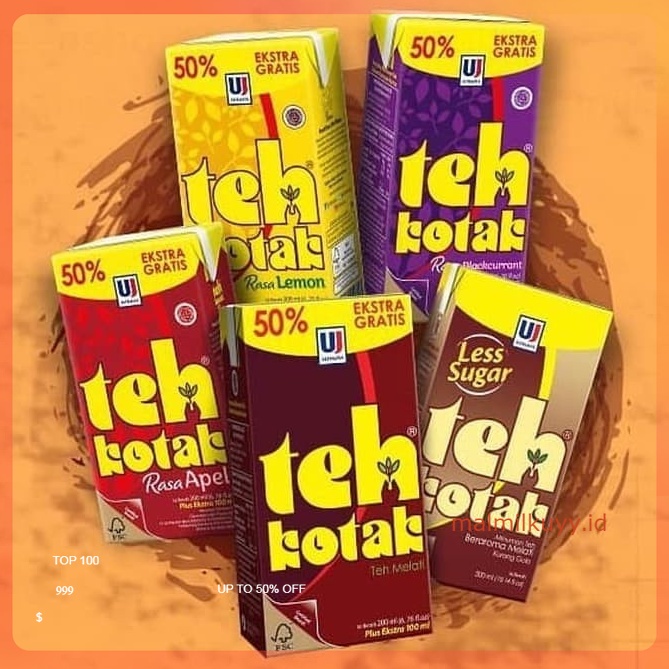 

TEH KOTAK ULTRA 300ml JASMINE BLACKCURRANT APEL LEMON LESS SUGAR LOW FAT KEMASAN EXTRA 200 ml + 50% 100 SATUAN ECERAN ALL VARIAN MINUMAN TEH CEMILAN ANAK PARCEL MAKANAN RINGAN