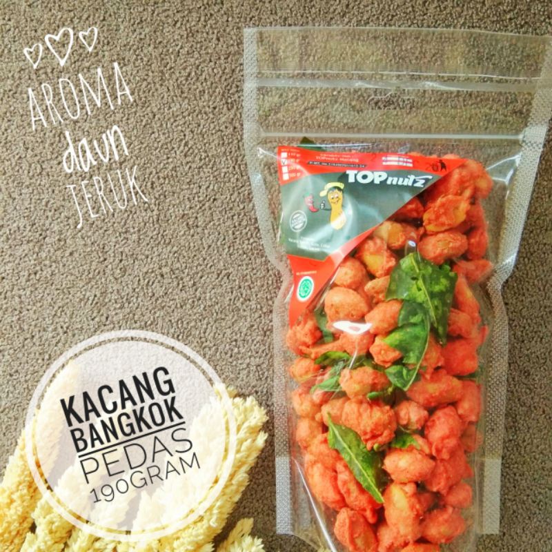 

KACANG THAILAND BANGKOK DAUN JERUK PEDAS PREMIUM 190gram