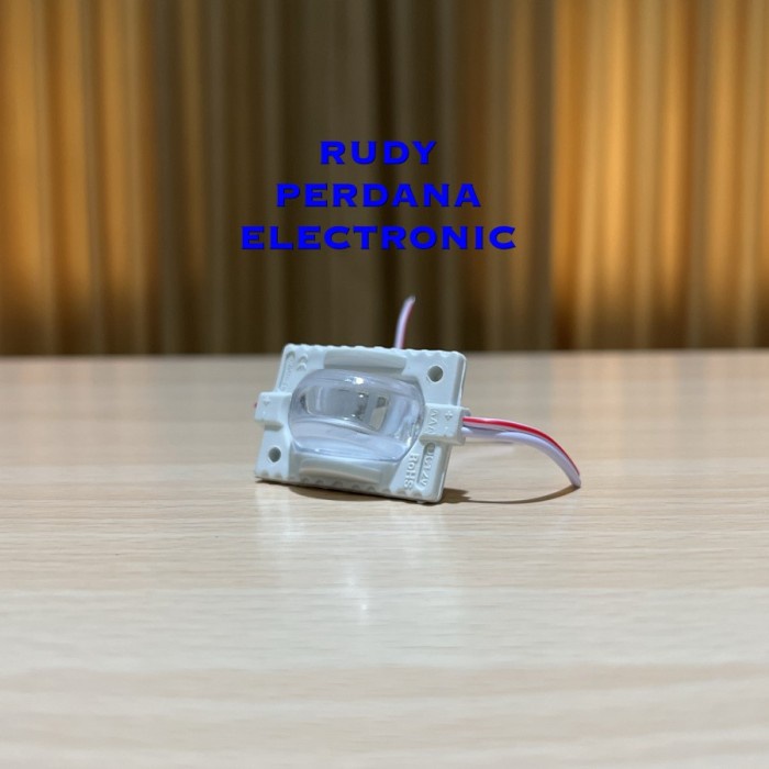 PART2 LAMPU LED MODUL 1 MATA 12V 1.4W 12 VOLT 1.4 WATT ALIS TERANG - Putih