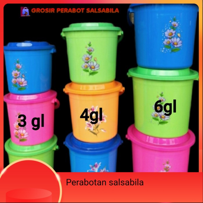 Ember plastik shinpo 3G 4G 6G Deluxe tutup gagang plastik