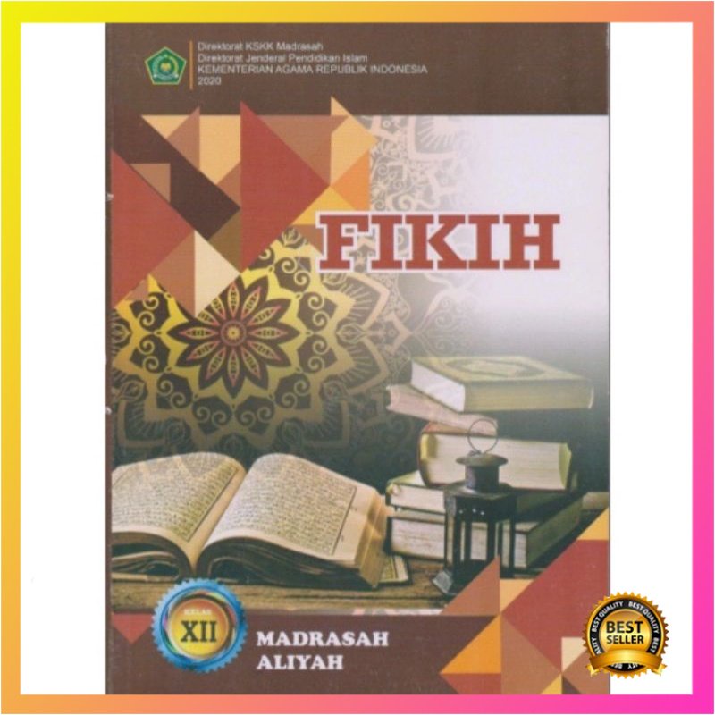Terlaris Buku Siswa Fikih Kelas 12 MA Revisi k13 Kemenag Best Seller