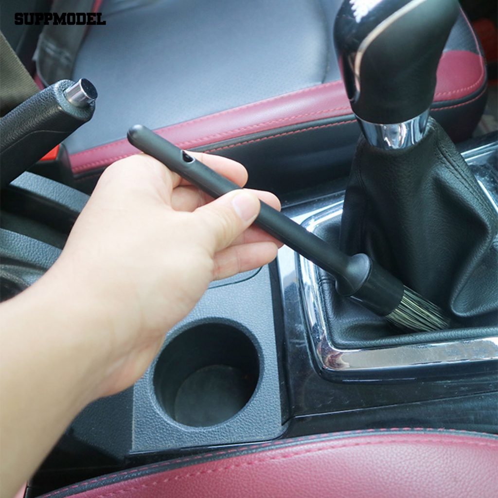 Suppmodel 3Pcs Sikat Detail Otomatis Gagang Panjang Aksesori Mobil Ruang Sempit Sikat Pembersih Otomatis Tanpa Jejak