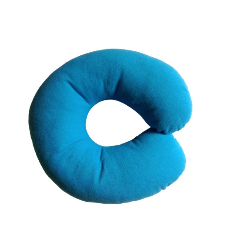 Indoholic Bantal leher polos bantal leher dewasa diameter 31cm