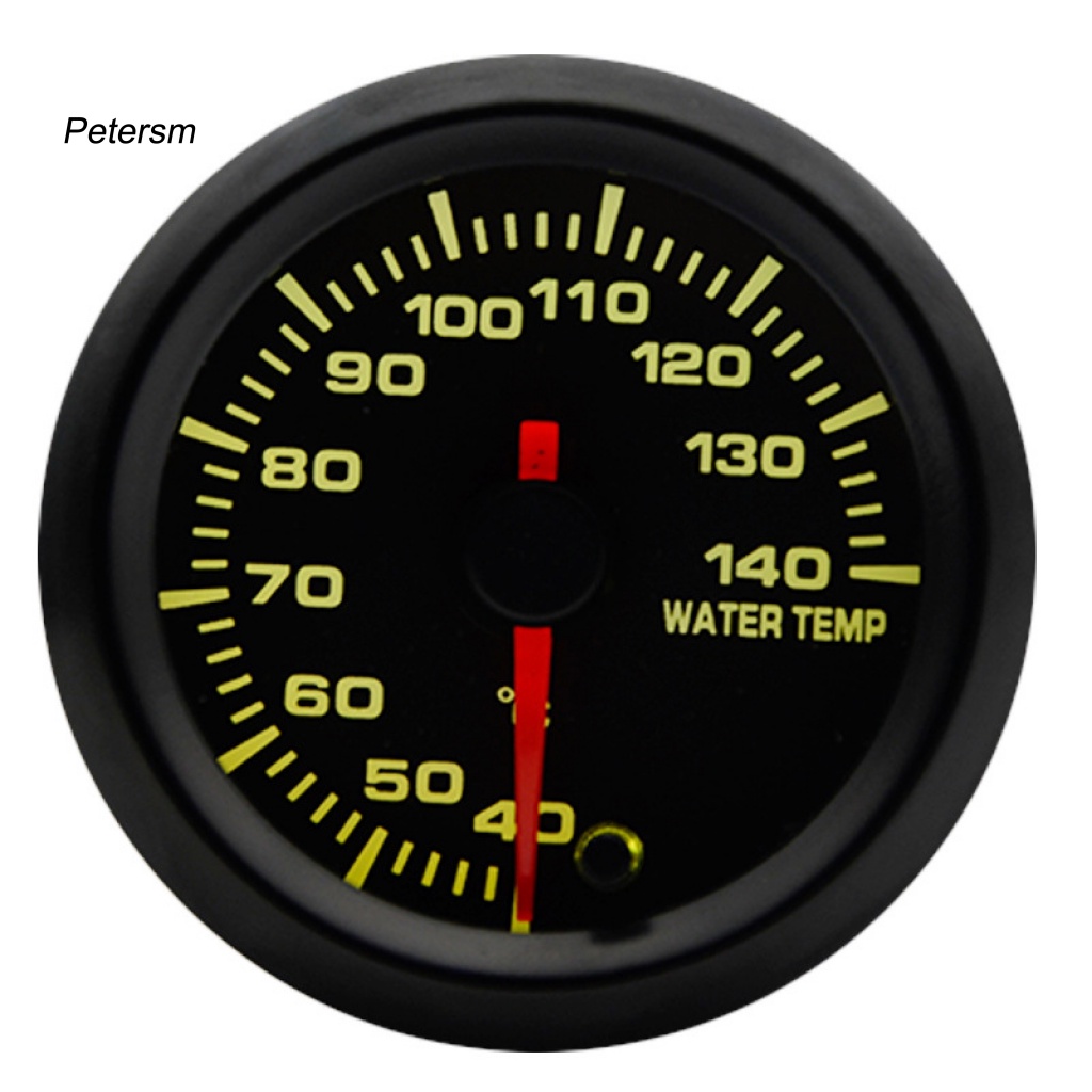 Pp ABS Alat Pengukur Mobil Untuk Van LED Scale Water Temp Meter Akurasi Tinggi