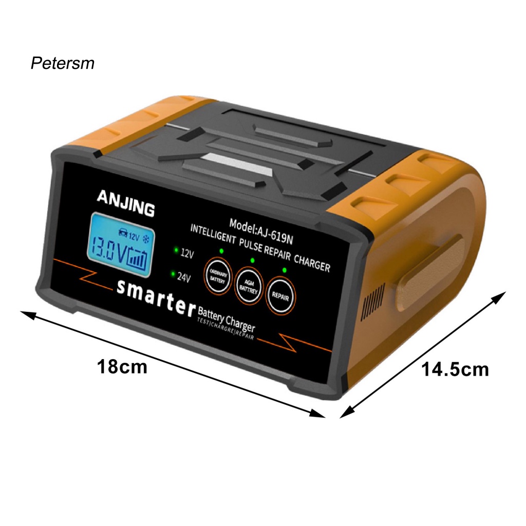 Charger Baterai Tahan Lama PP Untuk Mobil 300W 24V 15A Car Battery Charger Pemakaian Luas