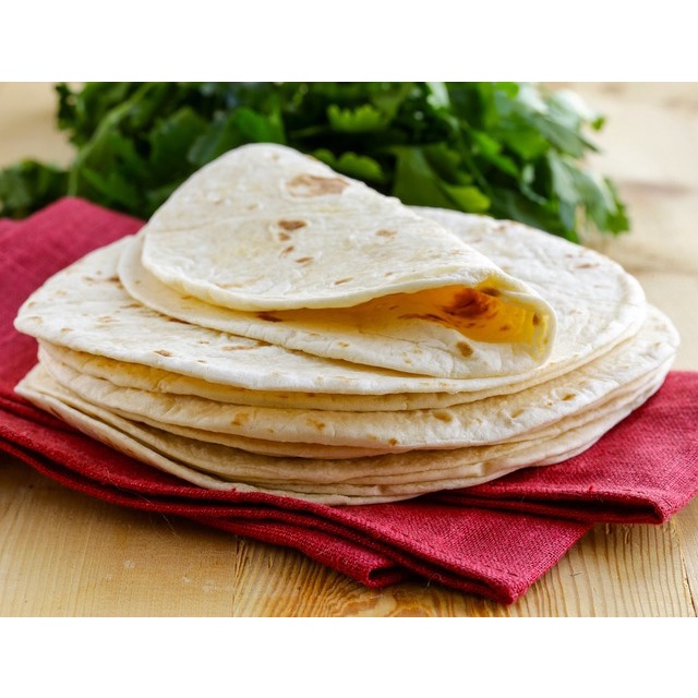 

Flour Tortilla, Kulit Kebab, Tortilla Wrap, Taco - 6 inch/15 cm Small