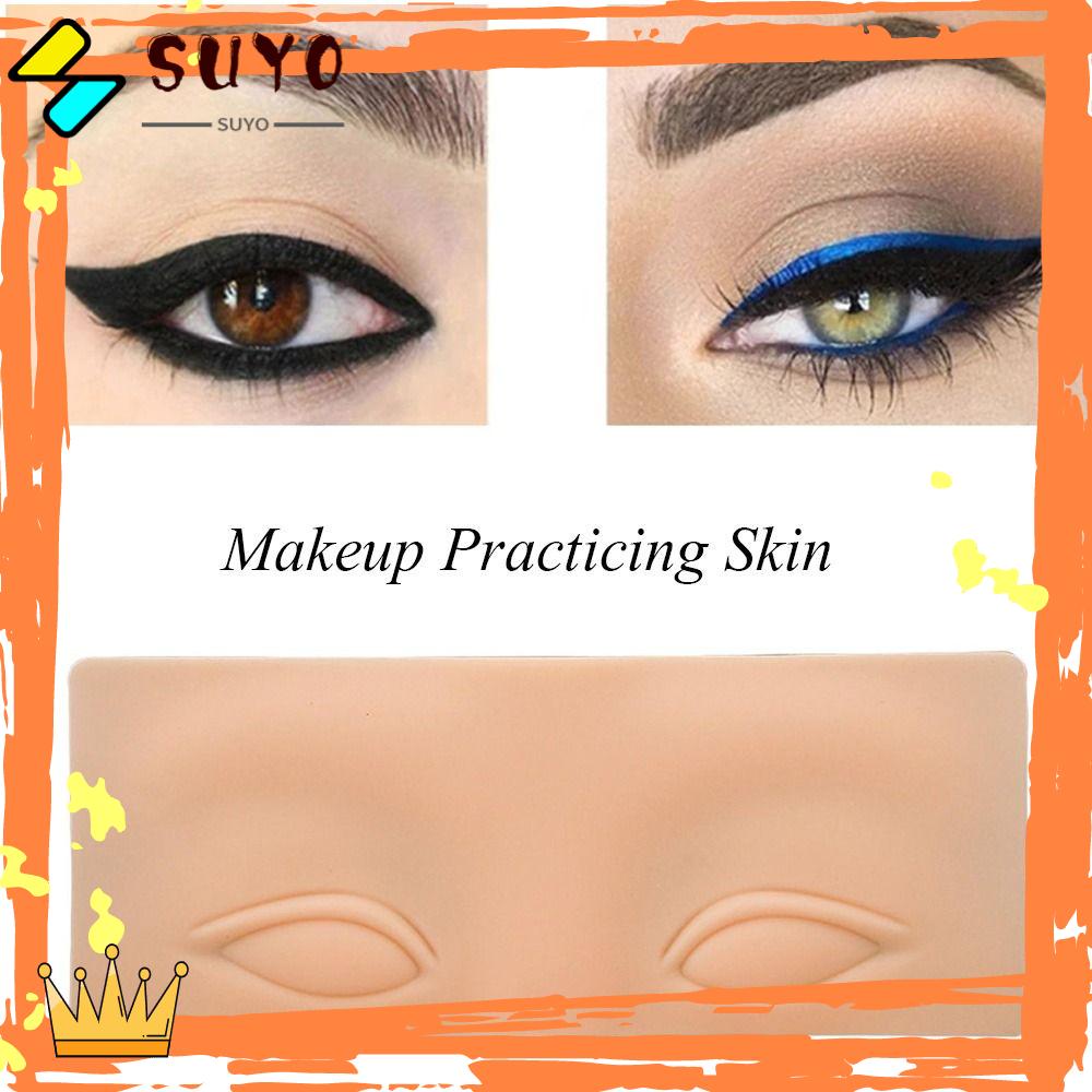 Suyo Latihan Makeup Kulit 3D Mata Makeup Papan Latihan Makeup Aksesoris