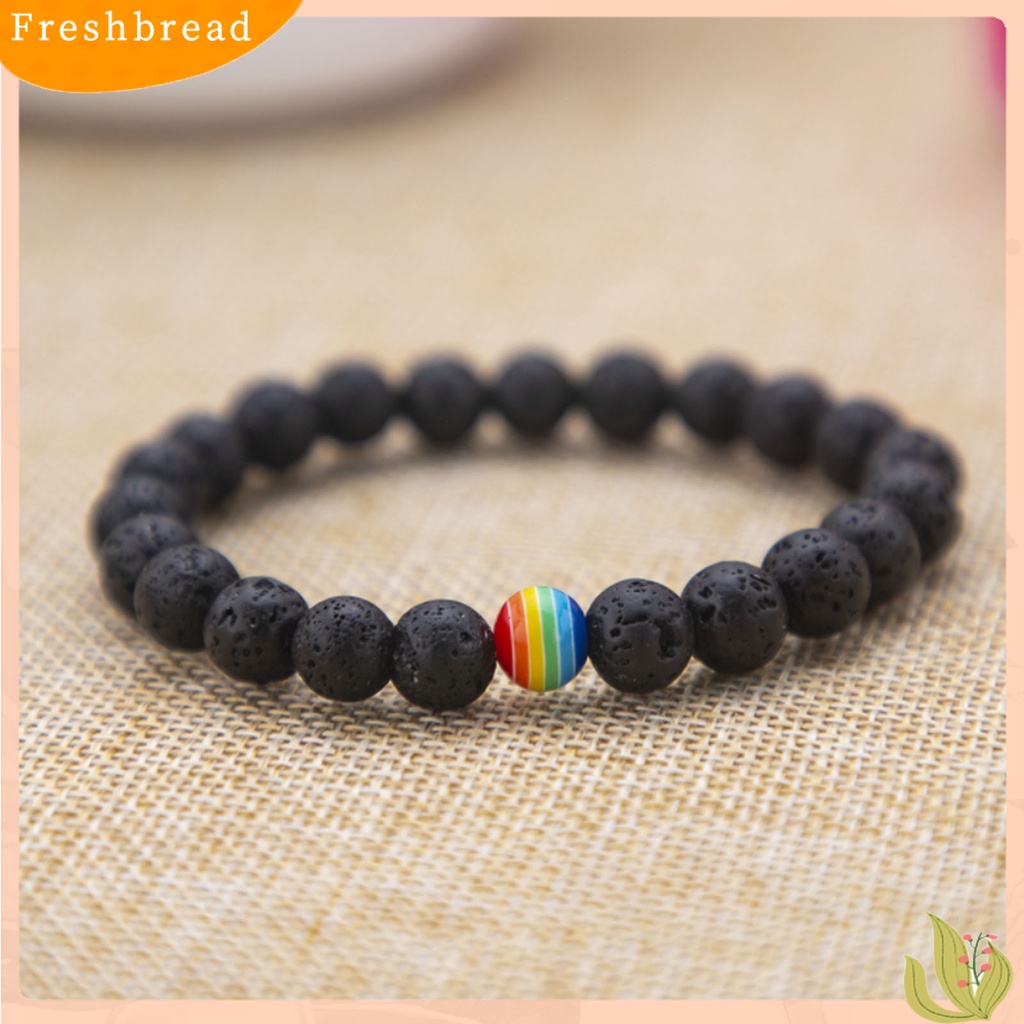 < Freshbread > Tali Elastis Handmade Gelang Batu Ringan Pria Wanita Natural Beads Bracelet Hand Decor