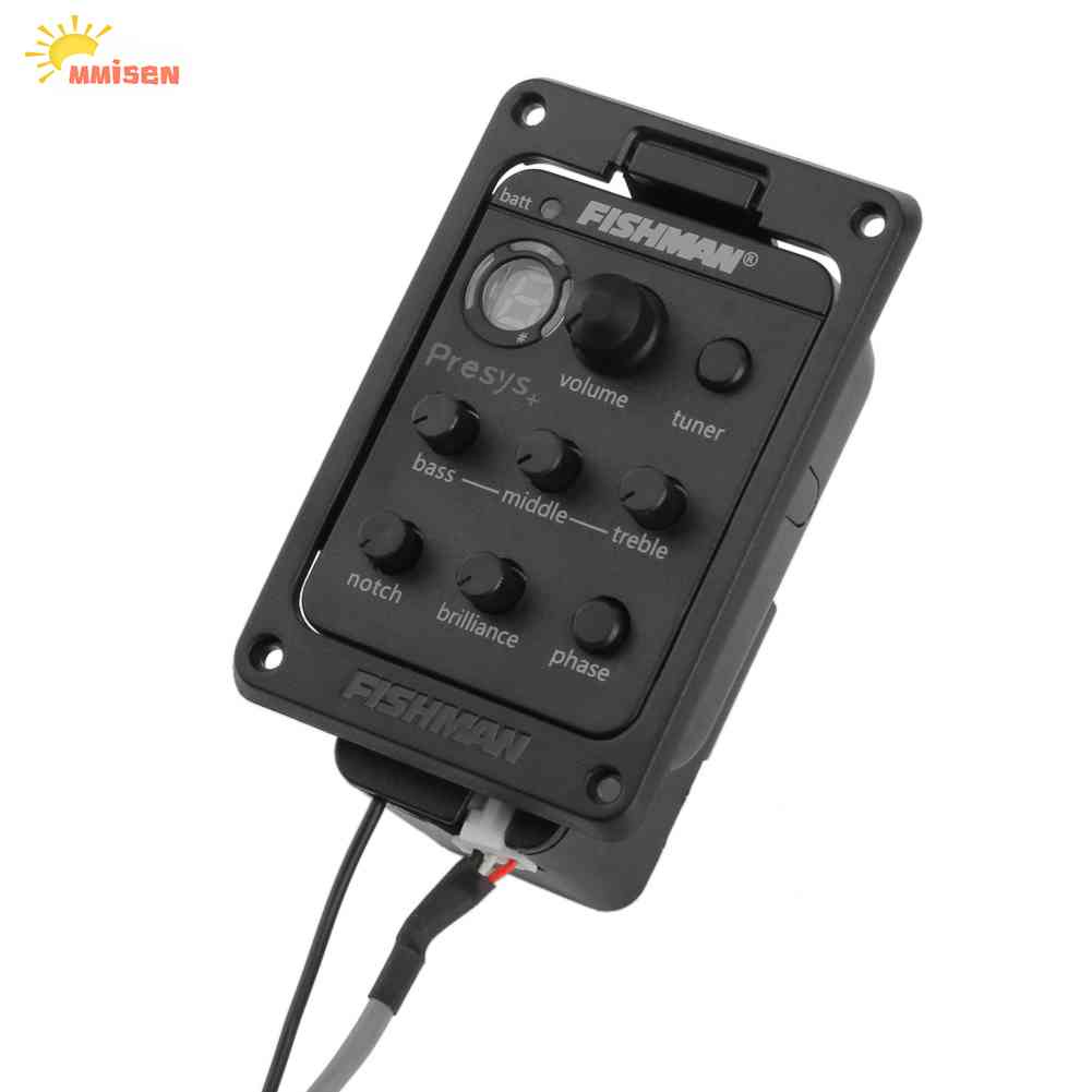 Onboard Preamp Gitar EQ Tuner Piezo Pickup Equalizer Untuk Fishman201