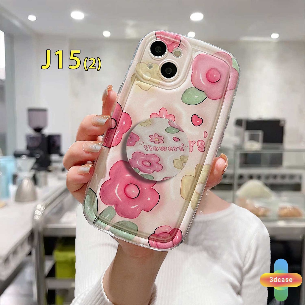 Compatible For Case IPhone 12 11 13 14 PRO MAX 6 7 6S 8 14 Plus X XR XS MAX 11 12 13 Se 2020 6SPlus 7Plus 6Plus 8Plus 14Plus XSMAX Ins Pink Flowers Camera Lens Protection Soap Case With Stand