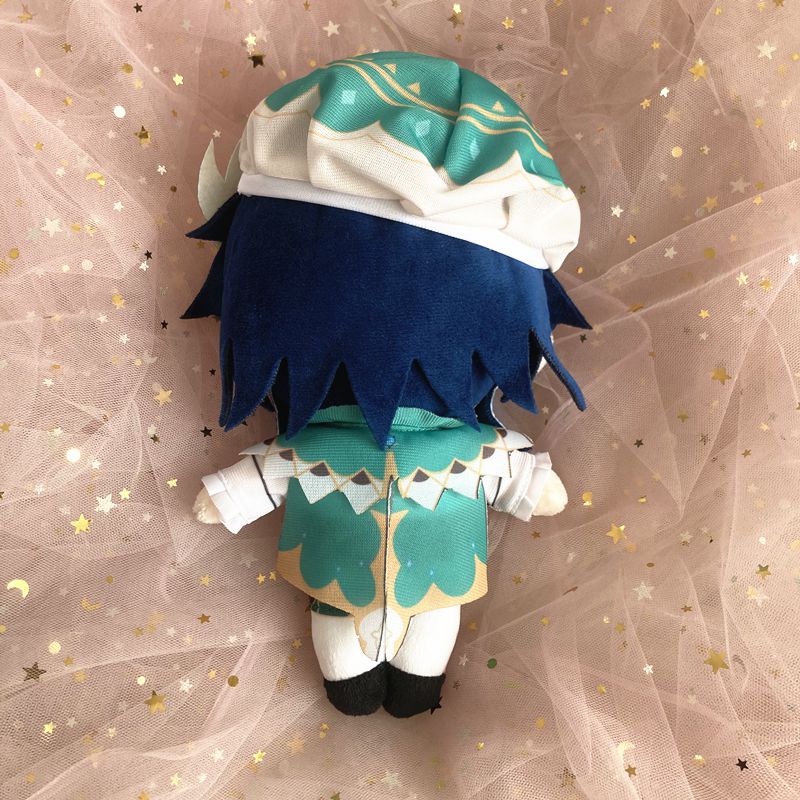 20cm/10cm ZhongLi Xiao Plush Doll Genshin Impact Mainan Mewah Scaramouche Anime Gorou Thoma Yae Miko Plushies Boneka