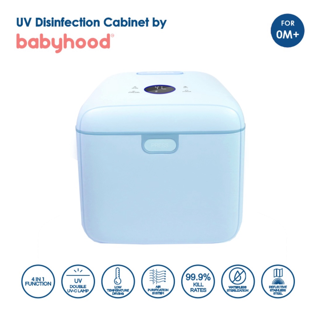 Babyhood UV Disinfection Cabinet Sterilizer With Driyer BB-2001