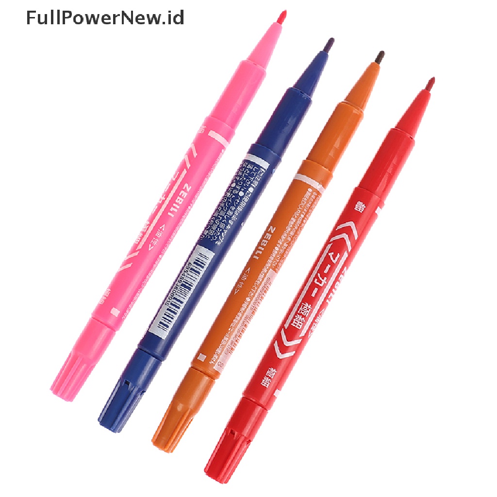 Power Dual-Tip Skin Marker Pen Penanda Posisi Tato Alat Tato ID