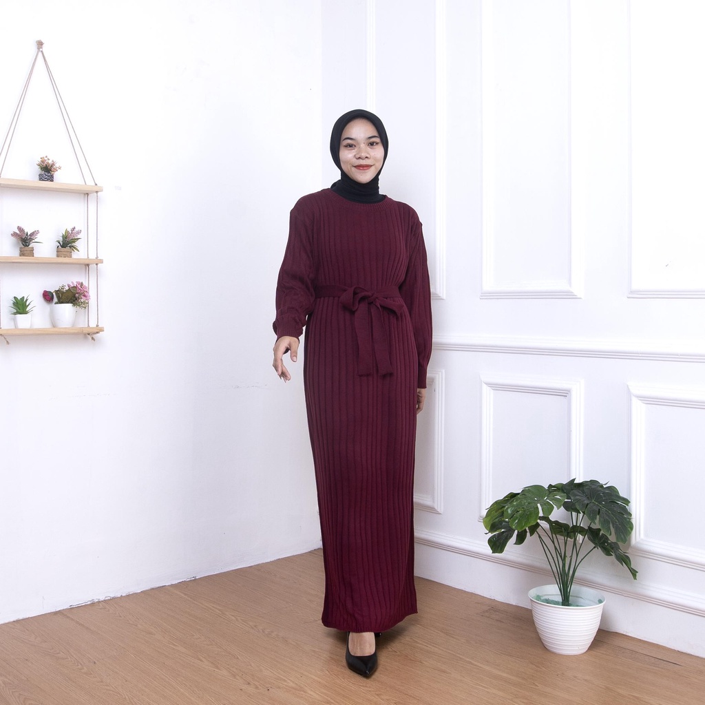 ZASKIYA - AZERA DRESS HORNET KNIT PRENIUM