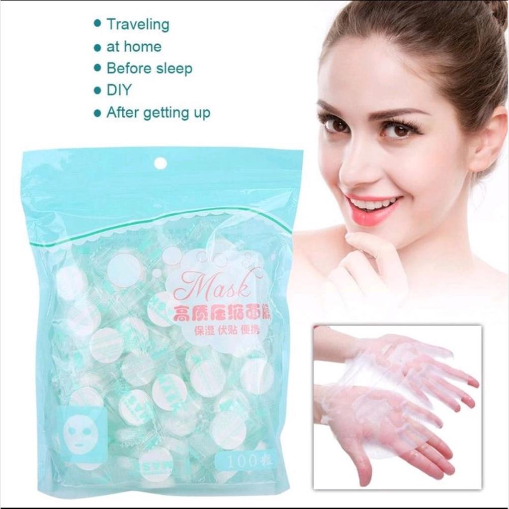 YA 811 - COMPRESSED PAPER SHEET MASK PURE MASK TABLET MASKER ECER