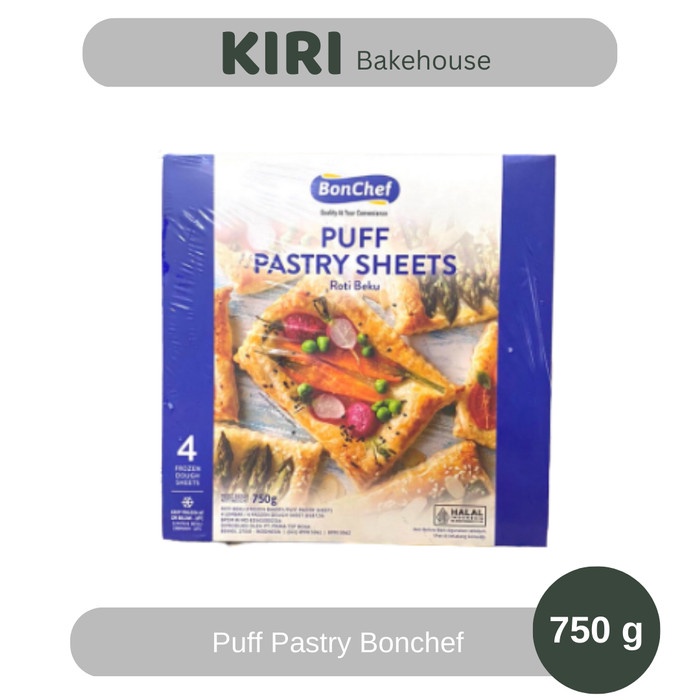 Bonchef Puff Pastry 750 Gr | Puff pastry sheet Bonchef
