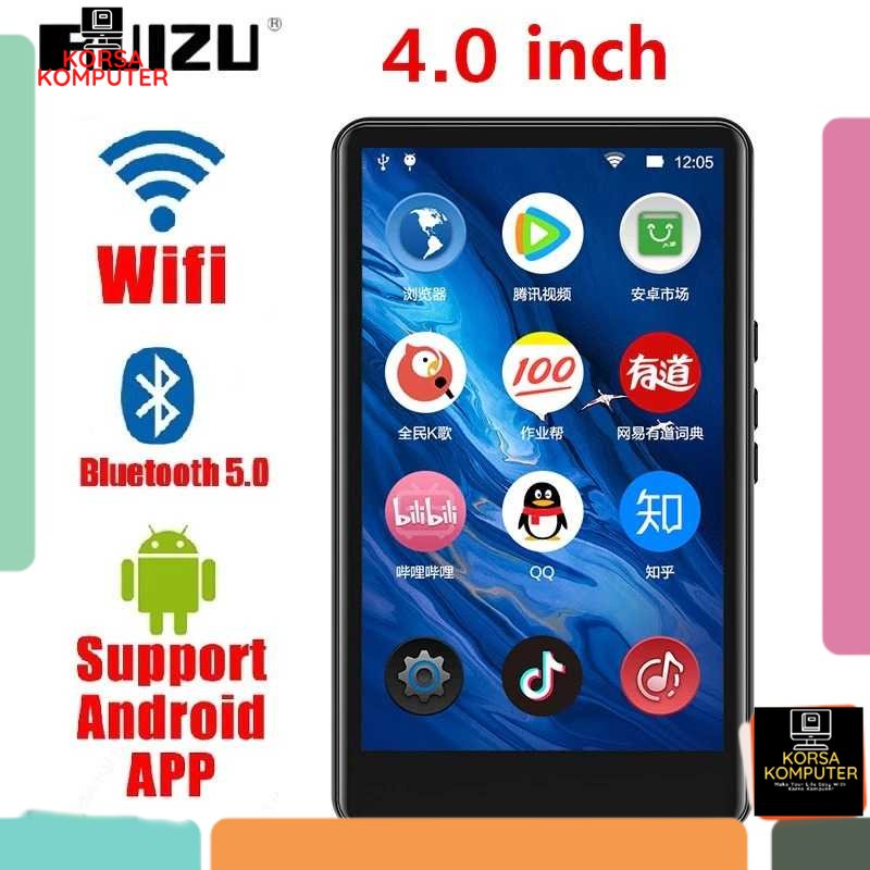 MP3 Player Android WiFi Bluetooth Touchscreen 4 Inch Mp 3 Player Bluetut Wireless Android layar sent