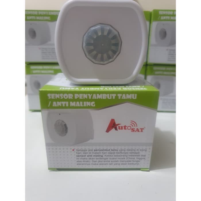 Bel Sensor Gerak Motion Detector Penyambut Tamu Anti Maling Otomatis