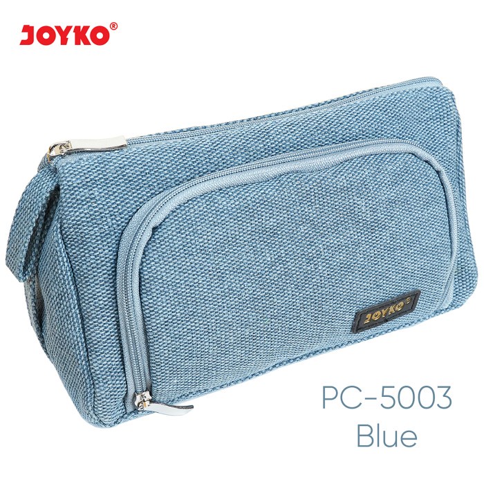 

Pencil Case Kotak Tempat Pensil Joyko PC-5003 - Blue -RTUOLSP