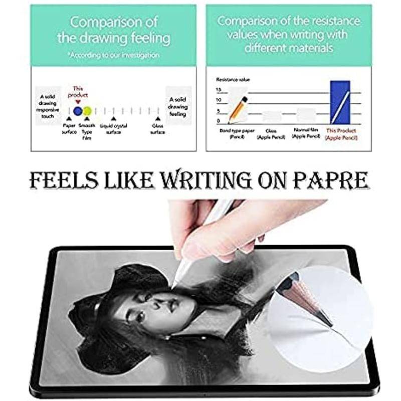 Untuk Huawei MatePad Pro M6 10.4 10.8 11 12.6 inch 2021 2022 Paper feel Film Pelindung Layar Magnetic Removable Untuk Huawei Honor Tablet Pad V6 V7 V8 8 Pro 10.4 11 12 12.1