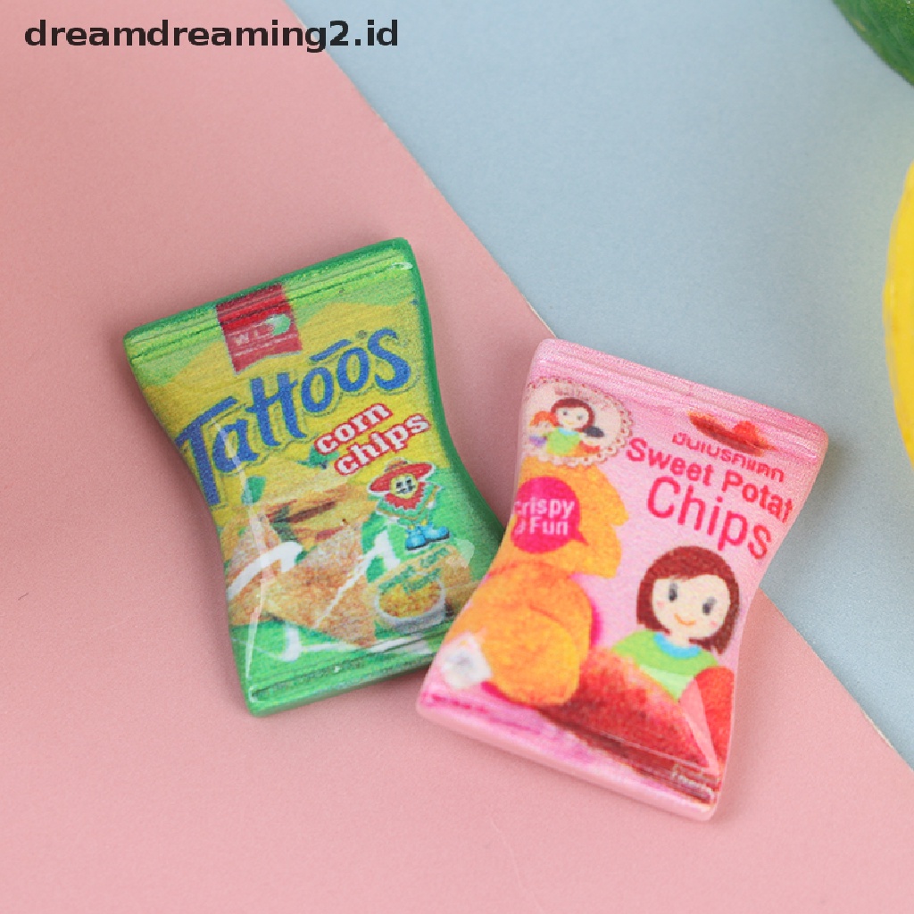 (hot) 10pcs 1: 12 1: 6rumah Boneka Miniatur Simulasi Permen Boneka Aksesoris Dapur//