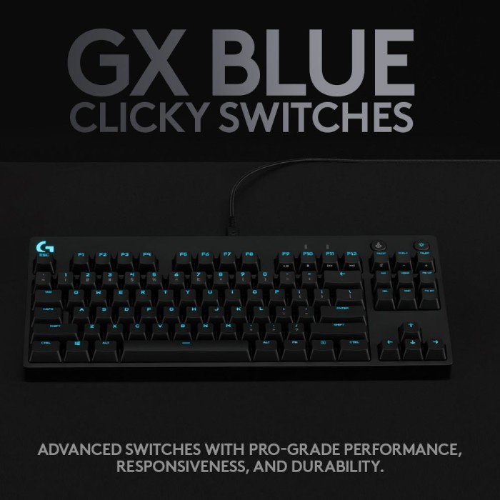 Keyboard Logitech Gaming PRO Mechanical - Clicky
