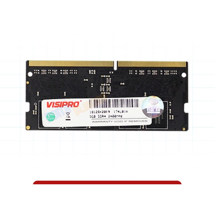 RAM MEMORY VISIPRO NOTEBOOK SODIMM DDR4 8GB 2666Mhz 8 GB 2666 Mhz