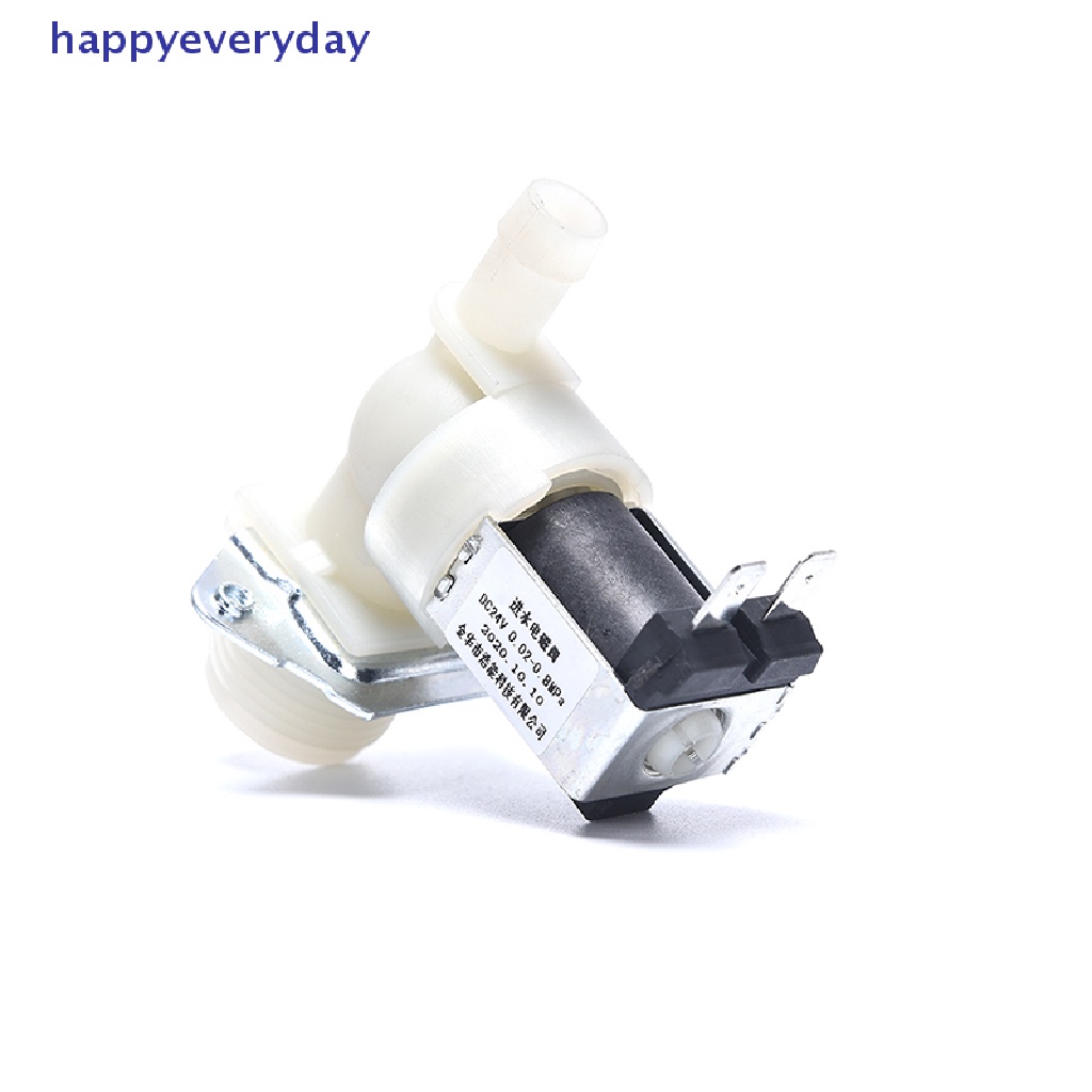 [happy] Dc12v 24V AC220V Katup Pembuangan Air Plastik Solenoid Masuk Air Listrik [ID]