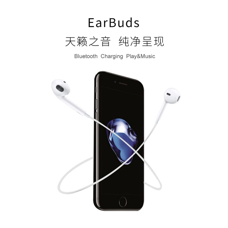 AKN88 - Original WIWU EB01 - Earbuds Earpods Lighting with Charging Function