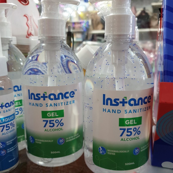 hand sanitizer instance 500ml pump